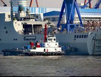 [ẢNH] Tàu đổ bộ Type 075 Trung Quốc vẫn ngổn ngang sau 4 tháng hạ thủy