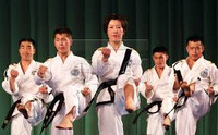 Hai miền Triều Tiên biểu diễn taekwondo chung