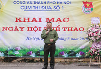 Toàn cảnh tưng bừng ngày hội thể thao Cụm thi đua số 1 CATP