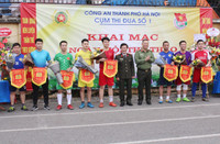 Toàn cảnh tưng bừng ngày hội thể thao Cụm thi đua số 1 CATP