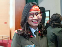 [ẢNH] Ấn tượng mạnh với hình ảnh nữ Công an Thủ đô hiến máu cứu người