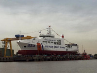 [ẢNH] Cảnh sát biển Việt Nam có thêm lớp tàu tuần tra cỡ lớn hiện đại