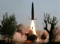 [ẢNH] Triều Tiên bất ngờ thử tên lửa đạn đạo 