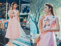 Ngọc Quyên trích tiền bán áo dài để làm từ thiện