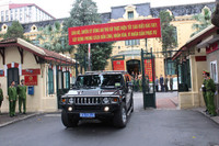 Toàn cảnh lễ ra quân của CATP Hà Nội bảo vệ Hội nghị thượng đỉnh Mỹ - Triều Tiên lần 2