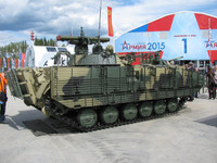 [ẢNH] Nga ra mắt bản nâng cấp cực mạnh của xe chiến đấu bộ binh BMP-3