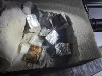 Cận cảnh vụ bắt đối tượng vận chuyển ma túy bằng xe taxi