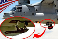 [ẢNH] ‘Ó biển’ Mỹ lắp súng máy đánh bại mọi tên lửa phòng không vác vai