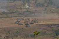 [ẢNH] Hình ảnh cuộc tập trận cực lớn của Quân đội Myanmar - Con hổ mới của ASEAN