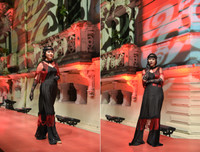 Ngô Phương Lan lần đầu diễn catwalk, Á hậu Hoàng Anh bế bụng bầu đi xem thời trang