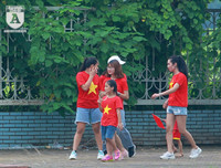 Mỹ Đình rực đỏ chào đón đoàn thể thao Việt Nam