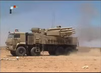 [ẢNH] Pantsir-S1 Syria bất lực trước cuộc tấn công bằng rocket của phiến quân vào Aleppo