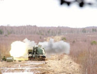 [ẢNH] Bất ngờ khi chính pháo binh Nga vừa ra tay diệt phiến quân Syria