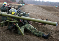 [ẢNH] Bất ngờ khi khủng bố IS tự sản xuất được cả 'sát thủ diệt tăng' SPG-9 của Nga