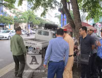 Hình ảnh vụ tai nạn giao thông ở ngã tư trung tâm Thủ đô khiến nhiều người suy nghĩ