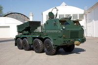 Bất ngờ trước tính năng đặc biệt của pháo phản lực RM-70 Campuchia