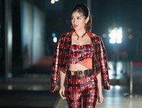 Á hậu Huyền My gợi cảm tái xuất sàn catwalk sau cuộc thi Miss Grand