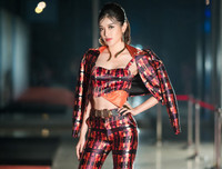 Á hậu Huyền My gợi cảm tái xuất sàn catwalk sau cuộc thi Miss Grand