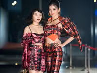 Á hậu Huyền My gợi cảm tái xuất sàn catwalk sau cuộc thi Miss Grand