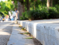 Đá hoa cương thay đổi diện mạo vỉa hè hồ Gươm