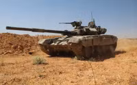 [ANH] Chiến tăng T-90A rầm rập tiến về trận địa, màn trút giận của Syria sắp diễn ra