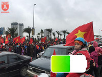 Biển người chào đón những người hùng U23 Việt Nam ở Hà Nội