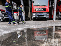 Những chiếc bánh chưng được gói bởi bàn tay thô ráp của chiến sỹ PCCC Thủ đô