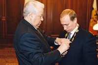 [ẢNH] Chân dung người chắp cánh cho Vladimir Putin trở thành Tổng thống Nga vĩ đại