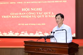 Bí thư Thành ủy Hà Nội: Tập trung đẩy nhanh các dự án chiến lược Trục đại lộ sông Hồng, Khu đô thị Olympic…