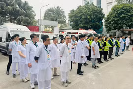 Mỗi bệnh viện tuyến Trung ương chuẩn bị từ 5-10 giường bệnh để phục vụ bầu cử