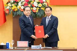 Bộ Chính trị chỉ định đồng chí Lê Quang Mạnh kiêm nhiệm Phó Bí thư Đảng ủy Quốc hội