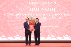 Đồng chí Trần Đức Thắng làm Bí thư Thành ủy Hà Nội