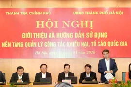 Hà Nội chuẩn bị triển khai nền tảng quản lý khiếu nại, tố cáo