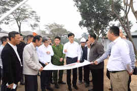Bí thư Thành ủy Hà Nội kiểm tra tại Công viên Thủ Lệ, thị sát dự án hồ điều hòa Phú Đô