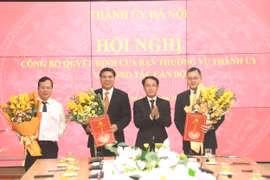 Ông Vũ Xuân Hùng được phân công giữ chức Bí thư Đảng ủy phường Văn Miếu - Quốc Tử Giám