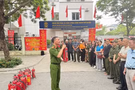 Hà Nội kiện toàn, thành lập Đội dân phòng tại 100% thôn, tổ dân phố