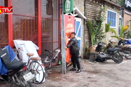 CAP Bồ Đề tăng cường đảm bảo trật tự đô thị dịp cuối năm