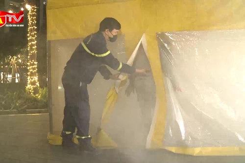 Tuyên truyền, trải nghiệm PCCC cho cư dân khu chung cư