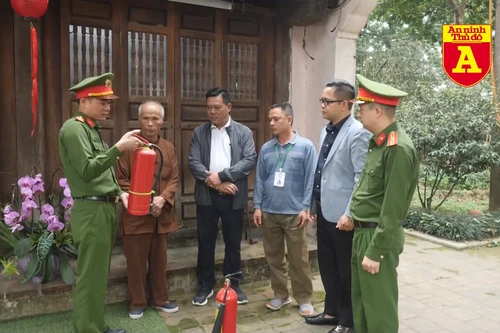 Đảm bảo an toàn phòng cháy, chữa cháy tại các khu di tích dịp đầu Xuân