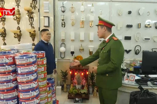 Lực lượng PCCC tăng cường tuyên truyền an toàn cháy nổ đối với nhà ở kết hợp kinh doanh