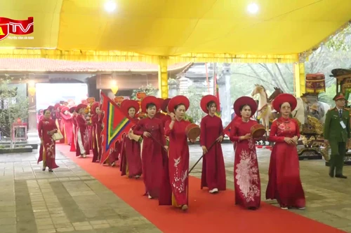 Hào khí Mê Linh vang vọng tại Lễ hội đền Hai Bà Trưng năm 2026