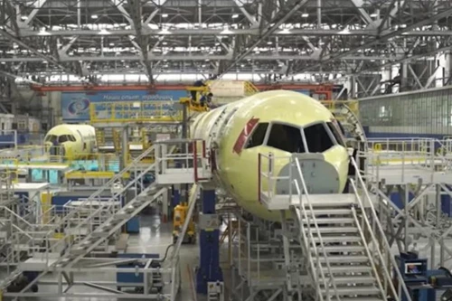 Thiết bị 'thay thế nhập khẩu' được Nga đưa vào nhà máy sản xuất MS-21