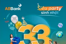 ABBank “đãi tiệc sinh nhật” cùng khách hàng với 33 xe điện và hàng chục ngàn quà tặng 
