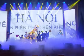 Đội thi thành phố Hà Nội tranh tài tại Hội thi toàn quốc lực lượng tham gia bảo vệ an ninh, trật tự ở cơ sở giỏi