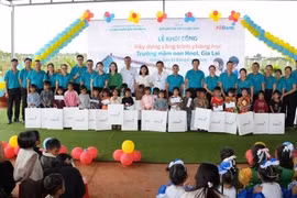 ABBank chung tay thêm lớp học mới cho trẻ em vùng khó khăn Gia Lai