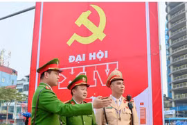 Thông báo phân luồng giao thông phục vụ Đại hội đại biểu toàn quốc lần thứ XIV của Đảng