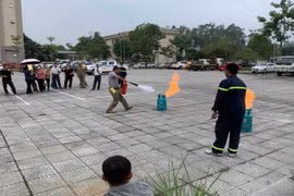 Trang bị kỹ năng thiết thực cho lực lượng tham gia bảo vệ an ninh, trật tự tại phường Sơn Tây 