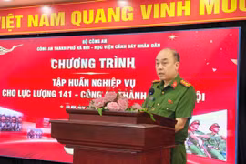 Nâng cao năng lực thực thi nhiệm vụ cho lực lượng 141