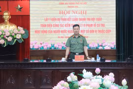 Nghiêm túc chấn chỉnh tồn tại, nâng cao chất lượng, hiệu quả công tác