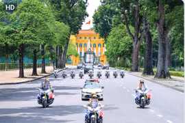 Cảnh sát giao thông Thủ đô: Trách nhiệm, tình yêu và tự hào truyền thống 80 năm của lực lượng 